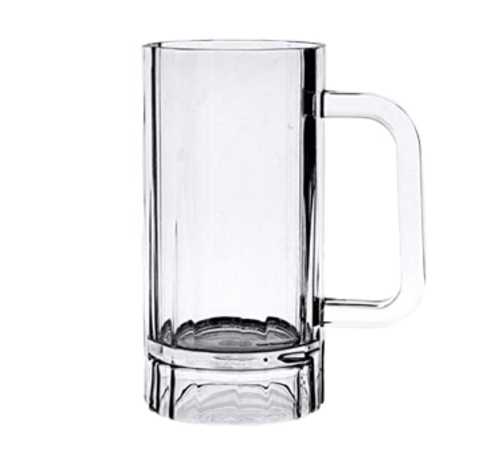 Thunder Group PLPCM001 16 Oz. Clear Polycarbonate Beer Mug