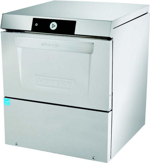 Hobart LXGNPR-3 23.94" W x 31" H Stainless Steel Low Temp Advansys Undercounter Dishwasher or Glasswasher - 120 Volts