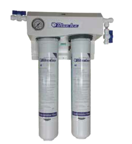 Blue Air DH-S2 19.13" H 21,000 Gal. Capacity for Ice Machines Dual Filtration System