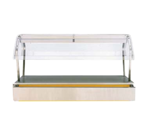 Vollrath N36301 46" W Self-Service Double-Sided Stainless Steel NSF2 (2011) Classic Economy Buffet Breath Guard