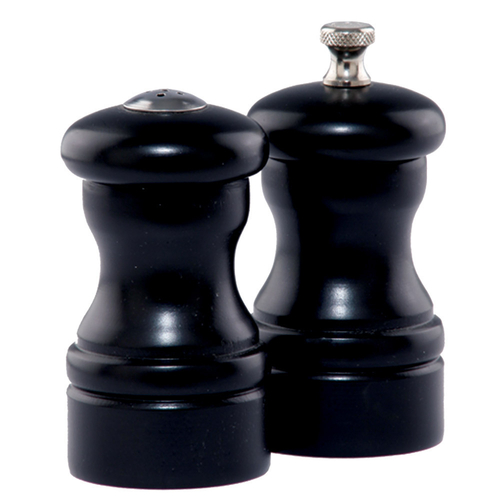 Chef Specialties 04500 4" Capstan Pepper Mill / Salt Shaker Set