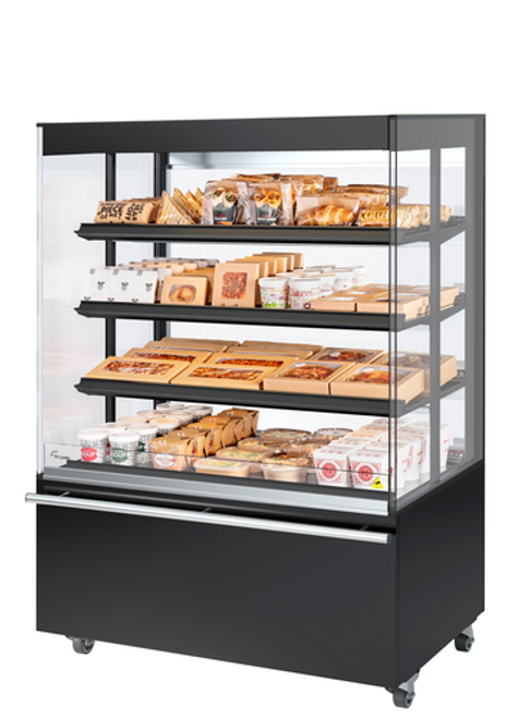 Fri-Jado MDD 48-4 PT MT 47.25" W Self-Serve 4 Shelves Pass-Through Multi-Deck Display - 208 Volts