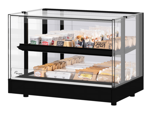 Fri-Jado MTT 36-2 SB 35.44" W Self-Service Countertop Heated Display Merchandiser - 208 Volts