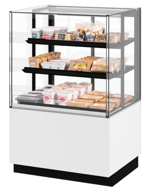 Fri-Jado MCC 36-3 H SS PT UF 35.44" W Metal 3 Shelves Pass Through Modular Convenience Counter - 208 Volts