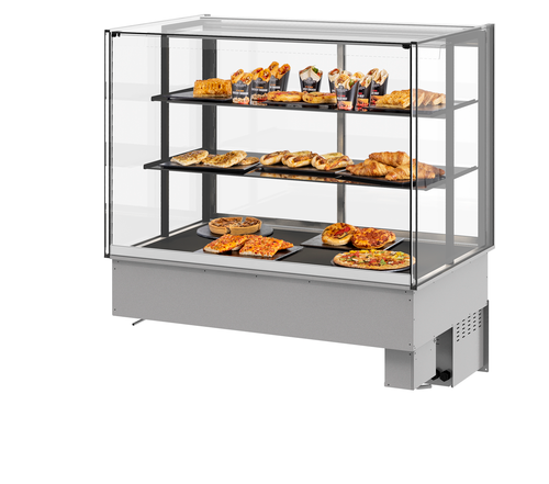 Fri-Jado MCC 48-3 H FS 47.25" W Metal 3 Shelves Pass Through Modular Convenience Counter - 208 Volts