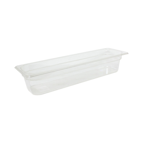 Thunder Group PLPA8124L 1/2 Size Clear Polycarbonate Food Pan