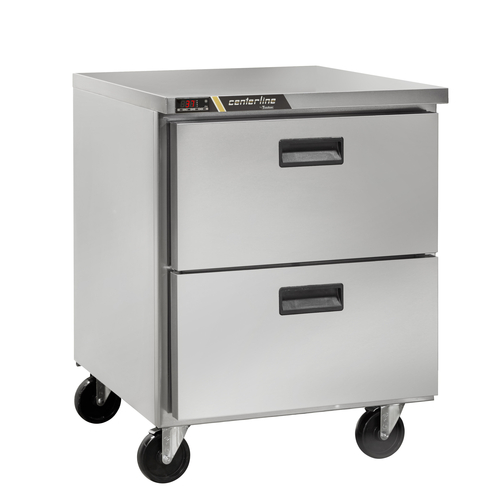 Traulsen CLUC-27R-DW 27.5" W Stainless Steel Centerline Compact Undercounter Refrigerator - 115 Volts