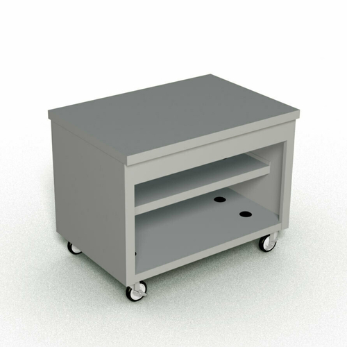 Duke TST-46PG 46" W Stainless Steel Paint Grip Thurmaduke Solid Top Unit