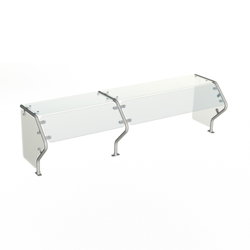 Duke TS482-74 30.38" W Stainless Steel Single-Sided Self-Service Contemporary Food Shield