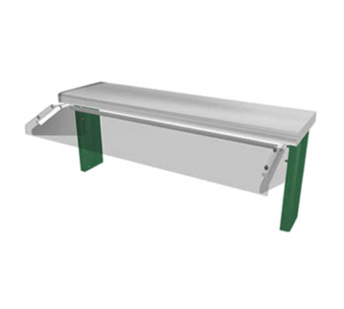 Duke TS530-32-1SN 31.57" W Single-Sided Self-Service Thurmaduke Designer Sneeze Guard