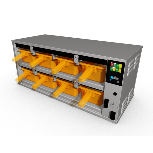 Duke RFHU-24-4 33" W x 14.5" H Stainless Steel ReadyFlex Hot Holding Cabinet - 120 Volts