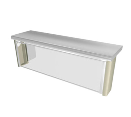 Duke TS560-46 45.57" W Stainless Steel Single-Sided Full-Service Thurmaduke Designer Sneeze Guard