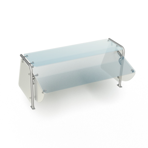 Duke TS422-60 30.38" W Stainless Steel Single-Sided Full / Self-Service Contemporary Food Shield