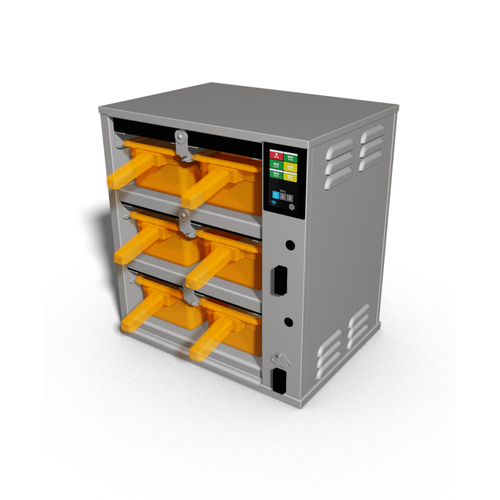 Duke RFHU-32-4 19" W x 10.6" H Stainless Steel ReadyFlex Hot Holding Cabinet - 120 Volts