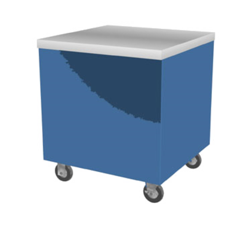 Duke TCU-32SS 31" W Stainless Steel Enclosed Base Thurmaduke Corner Unit