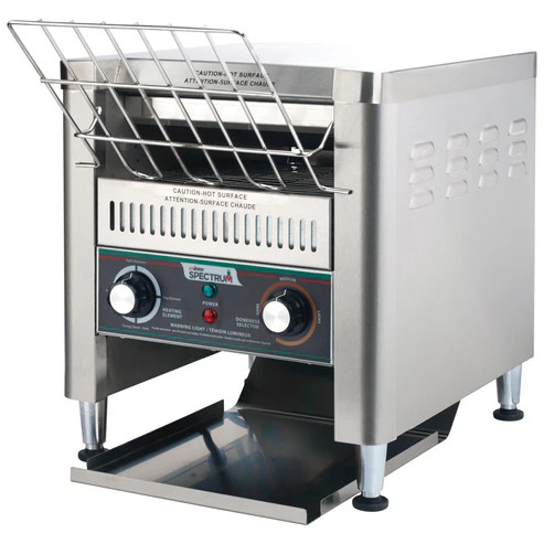 Winco ECT-300 300 Slices per Hour Horizontal Spectrum Conveyor Toaster - 120 Volts
