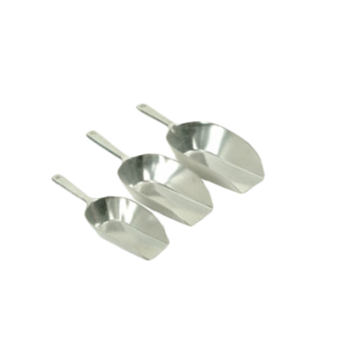 Thunder Group ALTWFC007 7 Oz. Aluminum Straight Edge Scoop