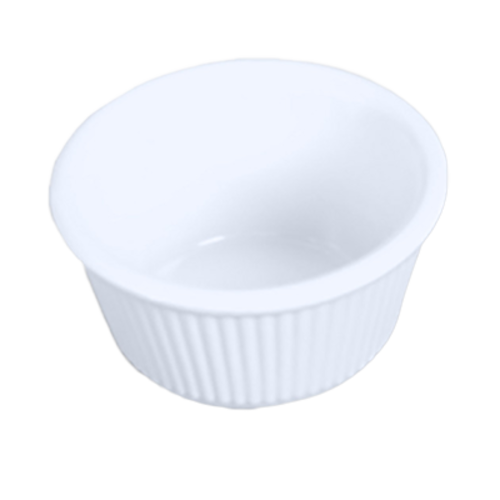 Thunder Group ML533W1 3.5 Oz. White Round Melamine Ramekin