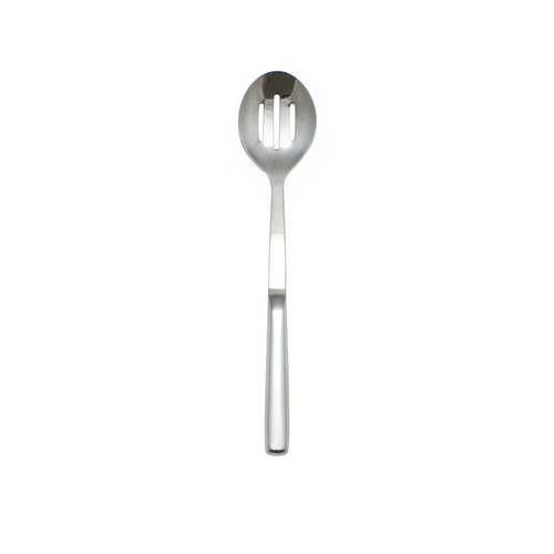 Thunder Group SLBF002 12" L Stainless Steel Non-Insulated Handle Serving Spoon