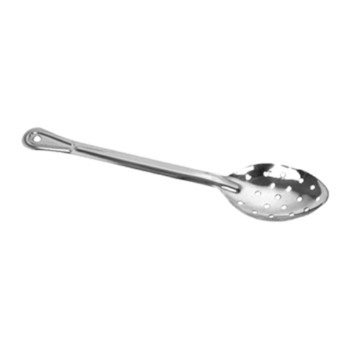 Thunder Group SLSBA313 15" L Silver Stainless Steel Non-Insulated Handle Basting Spoon