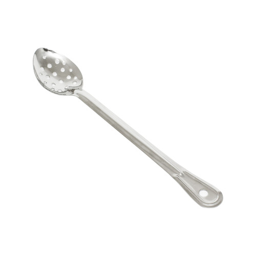 Thunder Group SLSBA313 15" L Silver Stainless Steel Non-Insulated Handle Basting Spoon