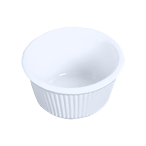 Thunder Group ML507W1 1.5 Oz. White Round Melamine Ramekin