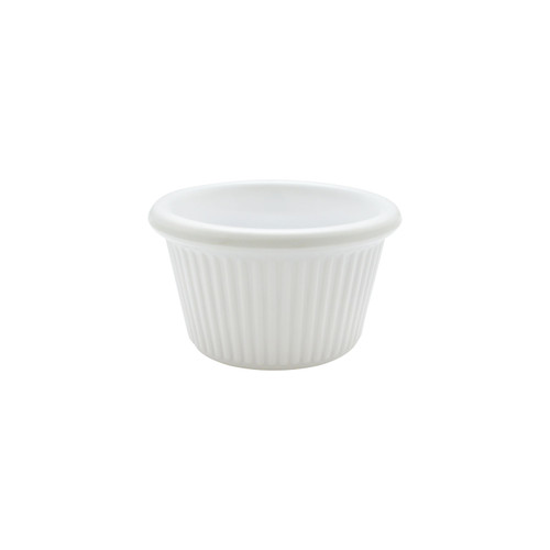 Thunder Group ML507W1 1.5 Oz. White Round Melamine Ramekin