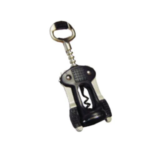 Thunder Group OW115 8" W Black Stainless Steel Handle Champagne Opener