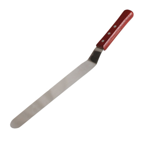 Thunder Group SLPSP010C 9.5" Blade Length Stainless Steel Offset Spatula