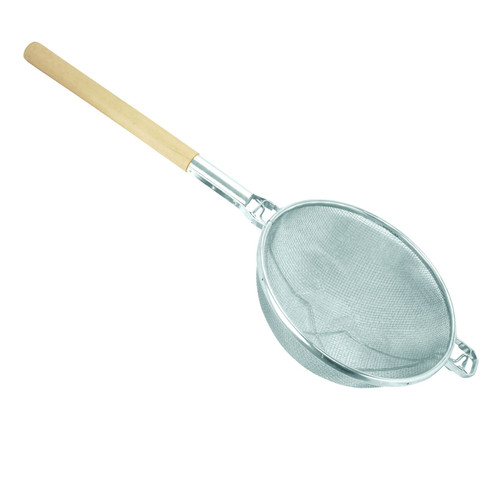 Thunder Group SLSTN3314R 13" Dia. Tin Plated Double Mesh Strainers