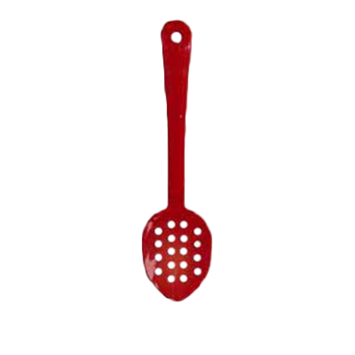 Thunder Group PLSS213RD 13" L Red Plastic Non-Insulated Handle Serving Spoon