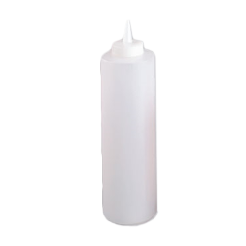 Thunder Group PLTHSB024C 24 Oz. Clear Plastic Squeeze Bottle