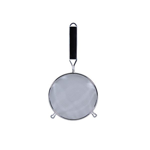 Thunder Group SLSTN5408PB 8" Dia. Double Mesh Medium Stainless Steel Strainer
