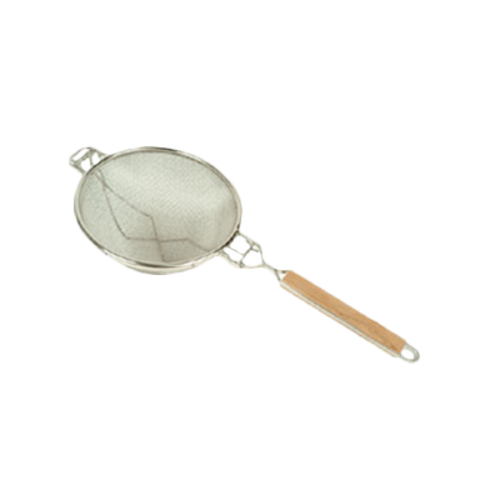 Thunder Group SLSTN3308R 9" Dia. Tin Plated Double Mesh Strainers