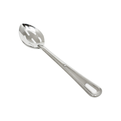 Thunder Group SLSBA112 11" L Silver Stainless Steel Non-Insulated Handle Basting Spoon