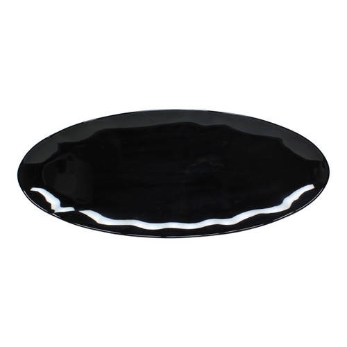 Thunder Group RF2024BW Two Tone Melamine Oval Platter