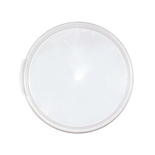 Thunder Group PLRFC0608PC Clear Polycarbonate Food Storage Container Cover for 6 and 8 Qt.