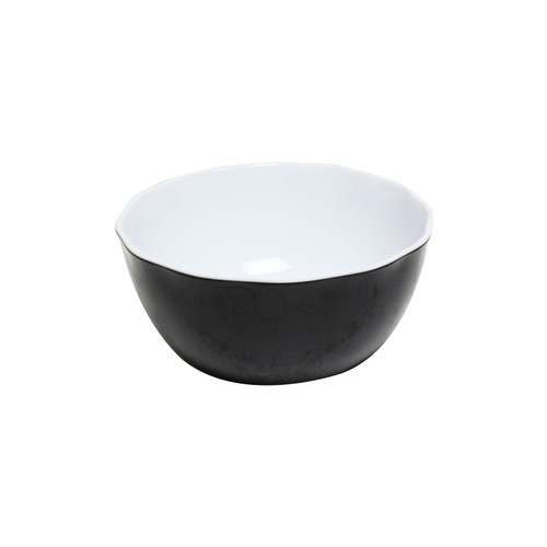 Thunder Group RF5065BW 36 Oz. Two Tone Round Melamine Bowl