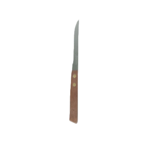 Thunder Group SLSK017 4" Stainless Steel Blade Wood Handle