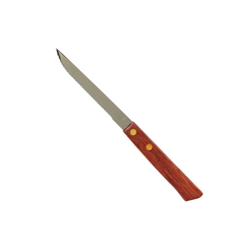 Thunder Group SLSK017 4" Stainless Steel Blade Wood Handle