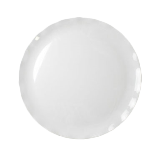 Thunder Group RF1016W White Melamine Round Plate