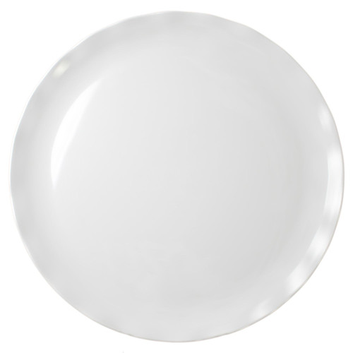 Thunder Group RF1016W White Melamine Round Plate