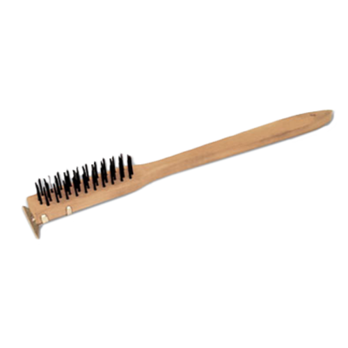 Thunder Group WDBS020H 20" L Wood Handle Heavy-Duty Wire Brush