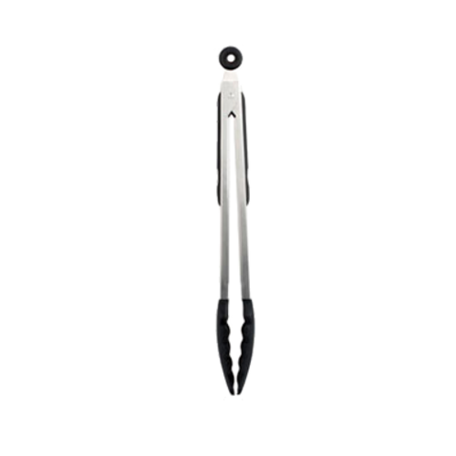 Thunder Group SLTHUT612 12" L Stainless Steel Utility Tongs