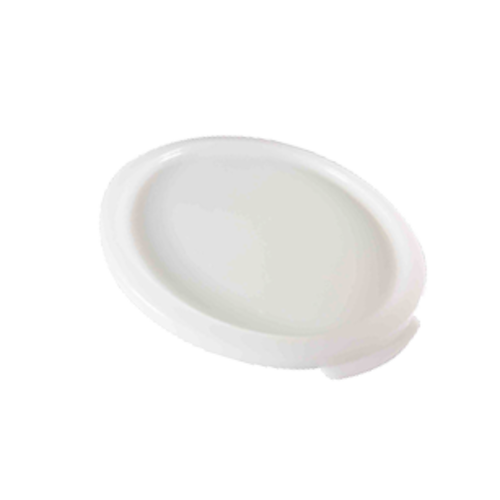 Thunder Group PLRFC0001PP White Round Polypropylene Food Storage Container Cover
