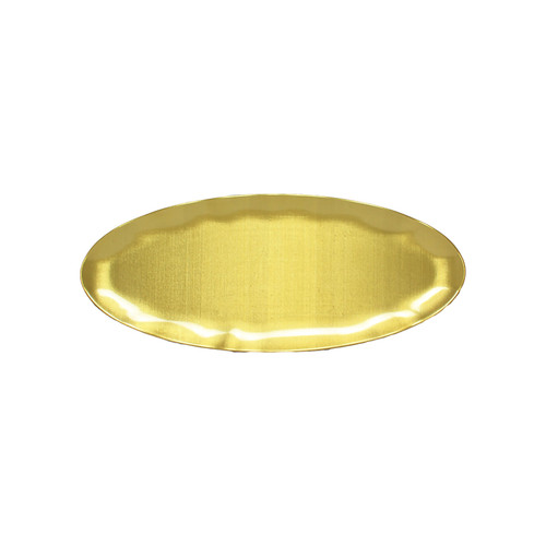 Thunder Group RF2024G Gold Melamine Oval Platter