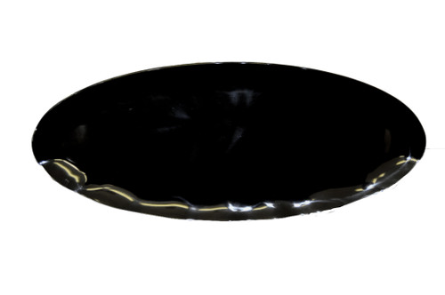 Thunder Group RF2030B Black Melamine Oval Platter