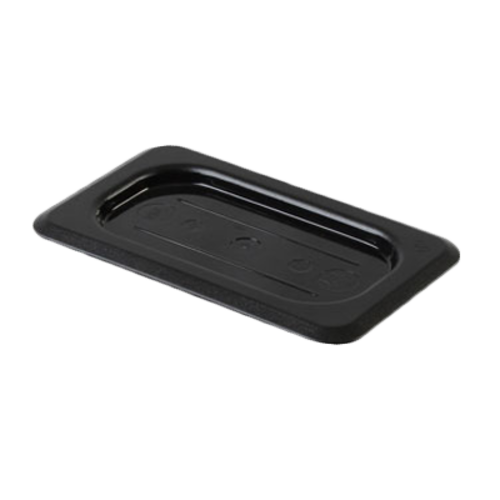 Thunder Group PLPA7190CBK Black Polycarbonate Food Pan