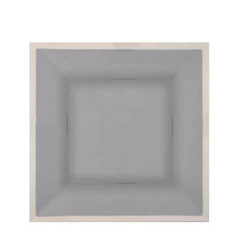 Thunder Group SD3214H 14" x 14" Square Graham Melamine Plate