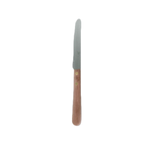 Thunder Group SLSK016 4" Stainless Steel Blade Wood Handle